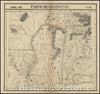 Historic Map - Amer. Sep. No. 56 Partie des ?ats Unis [Alabama, Mississippi, Arkansas, L :: No. 56 of the United States Party [Alabama, Mississippi, Arkan, 1825 - Vintage Wall Art