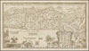Historic Map - Holy Land, Amsterdam Haggadah Map, 1695, Abraham Bar Yaaqov v2