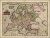 Historic Map - Europe, 1578, Abraham Ortelius - Vintage Wall Art