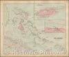 Historic Map - The Bahamas, 1896, Edward Stanford v1