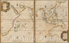 Historic Map - Pascaerte Van't Oostelyckste deel van Oost-Indien met alle de Eylanden :: Sea Chart of Australia, Southeast Asia and Indian Ocean, 1670 - Vintage Wall Art