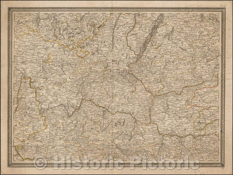 Historic Map - Eastern Germany, Western Poland (Berlin, Szczecin, Frankfurt Am Oder, Kro/Eastern Germany, 1790 - Vintage Wall Art