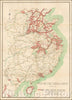 Historic Map - Map of the China Front January, Areas Under Japanese Occupation, 1944, Chinese Ministry of Information - Vintage Wall Art