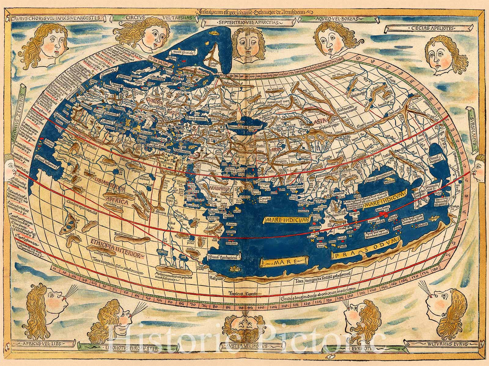 Tolomy Map Claudius Ptolemy Map