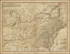 Historic Map - Bowles's New Independent States of Virginia, Maryland, Delaware, Pensylvania, New Jersey, New York, Connecticut & Rhode Island, 1796 - Vintage Wall Art