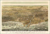 Historic Map - The City of Chicago, 1874, Nathaniel Currier - Vintage Wall Art