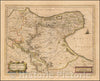 Historic Map - Capitanata olim Mesapiae et Iapigiae pars, 1640, Jan Jansson - Vintage Wall Art