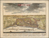Historic Map - Banten De Stad Bantam, 1725, Francois Valentijn v1