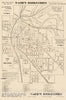 Historic Map - Map of Ann Arbor, 1930, Wahr's Bookstore - Vintage Wall Art
