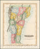 Historic Map - Vermont, 1823, Fielding Lucas Jr. v1