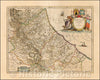 Historic Map - Abruzzo Citra et Ultra, 1640, Willem Janszoon Blaeu - Vintage Wall Art