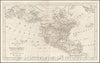 Historic Map - New & Accurate Map of North America Including Nootka Sound: with new discovered Islands on the East Coast of Asia, 1785, C. Cooke - Vintage Wall Art
