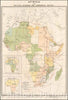 Historic Map - Africa Its Political Divisions and Commercial Routes, 1899, Norris Peters Co. - Vintage Wall Art