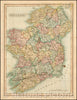 Historic Map - Ireland, 1809, Charles Smith - Vintage Wall Art
