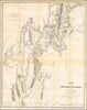 Historic Map - Map of the Territory of New Mexico Made, 1847, United States GPO - Vintage Wall Art