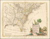 Historic Map - [United States] Il Canada Le Colonie Inglesi Con La Luigiana E F :: United States and Canada, Upper and Lower English Colonies of Louisiana, 1778 - Vintage Wall Art