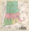 Historic Map - Most Inhabited Part Of New England Containing The Provinces Of Massachusets Bay and New Hampshire. With the Colonies of Conecticut and Rh, 1776 - Vintage Wall Art