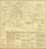 Historic Map - Santa Fe, New Mexico, 1925, Santa Fe Chamber of Commerce v2