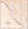 Historic Map - Map of Oregon Upper & Lower California, with part of British-America, The United States and Mexico, 1846, Thomas Sinclair - Vintage Wall Art