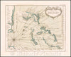 Historic Map - Carte Des Isles Lucayes (Bahamas & Southeast Coast of Florida), 1764, Jacques Nicolas Bellin - Vintage Wall Art