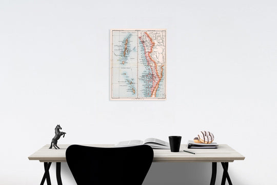Historic Map : Section XV. Tenasserim, Andaman & Nicobar Islands. Plat ...
