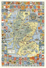 Historic Map : Historical Scotland. by L.G. Bullock, 1962, Vintage Wall Decor