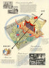 Historic Map : Quest Berlin est, 1950, Vintage Wall Decor