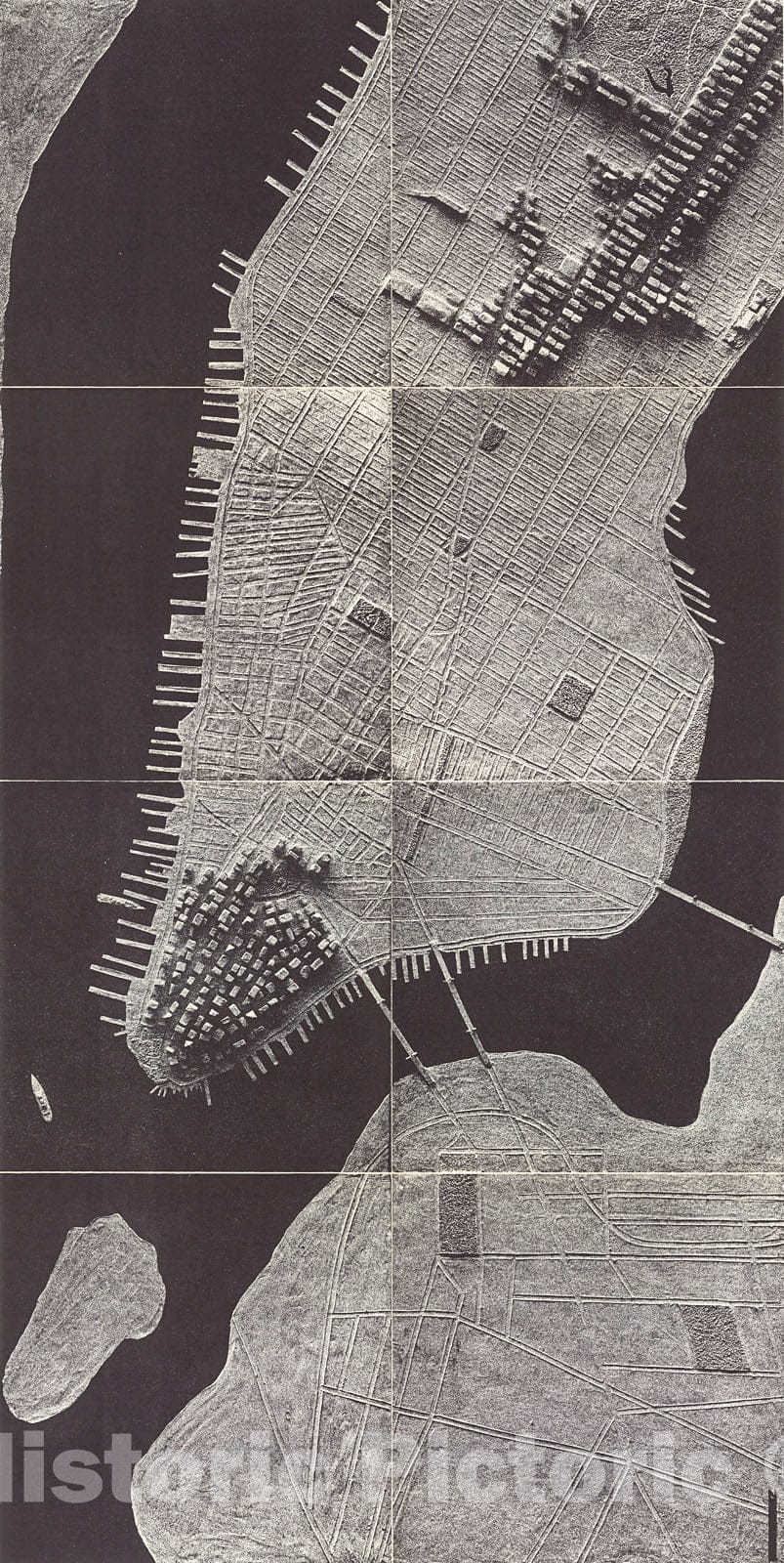 Historic Map : XXVIII. New York. 46,47,48,49,50,51,52,53., 1963, Vintage Wall Decor