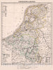 Historic Map : Niederlande und Belgien., 1846, Vintage Wall Decor