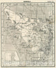 Historic Map : Text and Map: I. Sonora. Carta No. 5., 1874, Vintage Wall Decor
