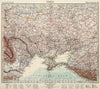 Historic Map : Ukraine., 1945, Vintage Wall Decor