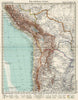 Historic Map : Die mittleren Anden., 1945, Vintage Wall Decor