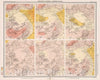 Historic Map : Plate 13. Isobars & Winds - North Polar., 1899, Vintage Wall Decor