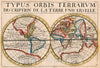 Historic Map : Typus Orbis Terrarum., 1659, Vintage Wall Decor