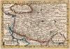 Historic Map : Perse., 1659, Vintage Wall Decor
