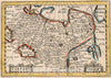 Historic Map : Tartarie., 1659, Vintage Wall Decor