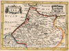 Historic Map : Le Royaume de Fez., 1659, Vintage Wall Decor