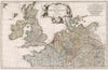 Historic Map : Erster Theil der Karte von Europa (northern sheet)., 18 - Historic Pictoric