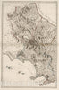 Historic Map : A. Generalkarte von dem Koenigreiche Neapel oder Napoli (northwestern sheet)., 1800, Vintage Wall Decor