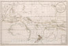 Historic Map : Polynesien (Inselwelt)., 1800, Vintage Wall Decor
