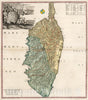 Historic Map : Insulae Corsicae., 1716, Vintage Wall Decor