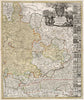 Historic Map : Ducatus Wurtenbergici., 1716, Vintage Wall Decor
