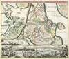 Historic Map : Stralsund., 1716, Vintage Wall Decor