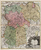 Historic Map : Ducatus Brabantiae., 1716, Vintage Wall Decor