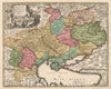 Historic Map : Ukrania quae et Terra Consaccorum., 1716, Vintage Wall Decor