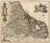 Historic Map : XVII Provinciarum Germania Inferior., 1716, Vintage Wall Decor