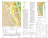 Map : Geologic map of the Peach Orchard Flat quadrangle, Carbon County, Wyoming, and descriptions of new stratigraphic units in the Uppe, 2004 Cartography Wall Art :