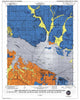 Map : Geology of the Jones Crossroads 7.5-minute quadrangle, Limestone, Morgan, and Lawrence Counties, Alabama, 2004 Cartography Wall Art :