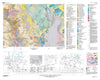 Map : Geologic map of the Bend 30- x 60-minute quadrangle, central Oregon, 2004 Cartography Wall Art :