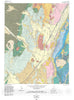 Map : Geologic map of the Pintura quadrangle, Washington County, Utah, 2003 Cartography Wall Art :